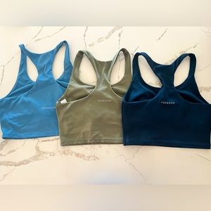 Paragon fitwear bundle of 3 sports bra